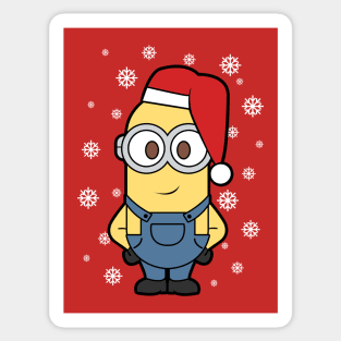 Minions Kevin Christmas Sticker